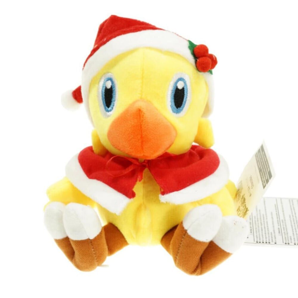 Final Fantasy Christmas Chocobo Soft Stuffed Plush 18cm 7.08inches