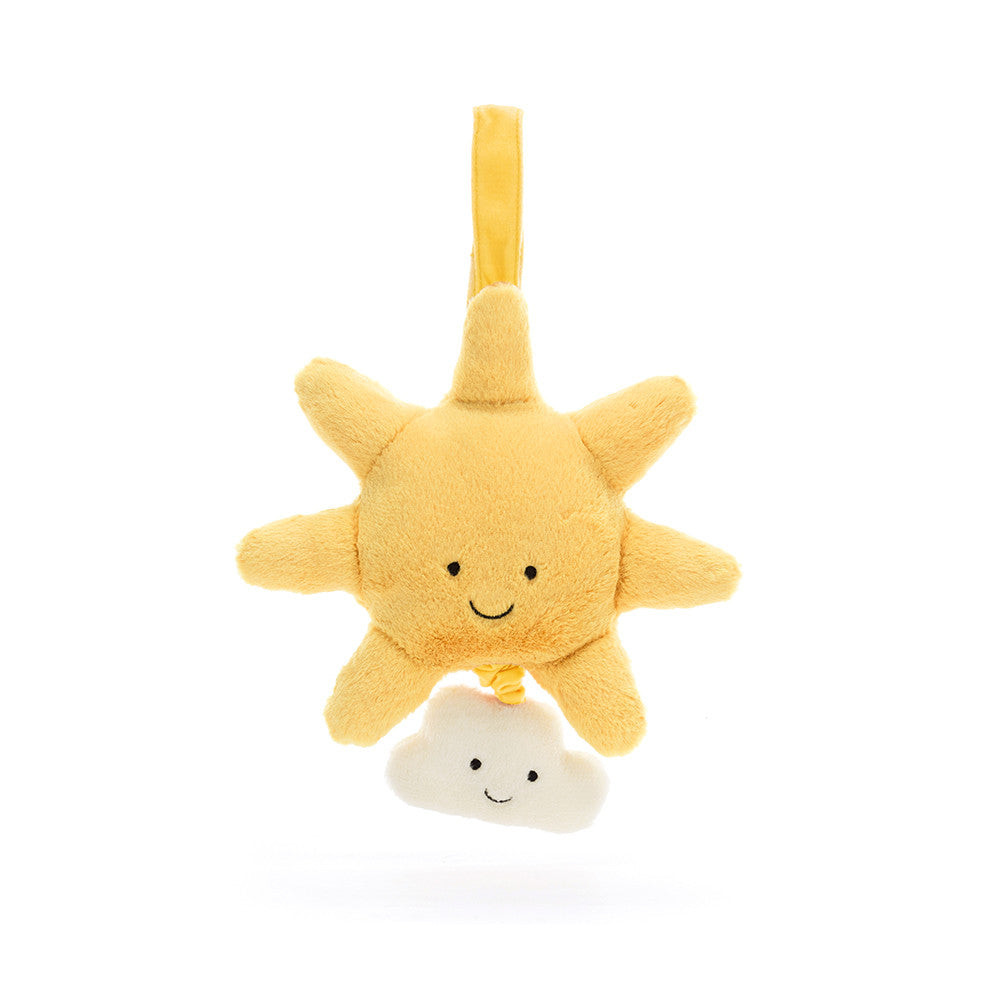Jellycat Amuseables Sun Musical Pull Soft Stuffed Plush 28cm 11.02inches