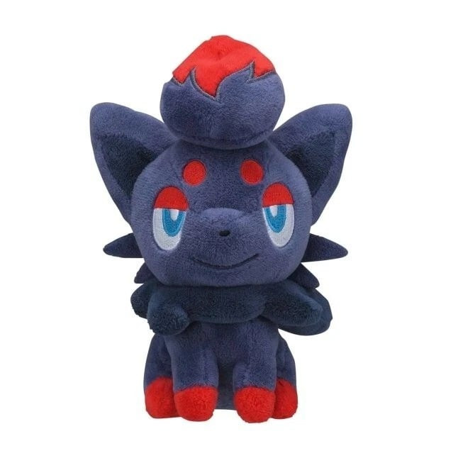Pokemon Center Sitting Cuties Zorua Soft Stuffed Plush 16cm 6.3inches