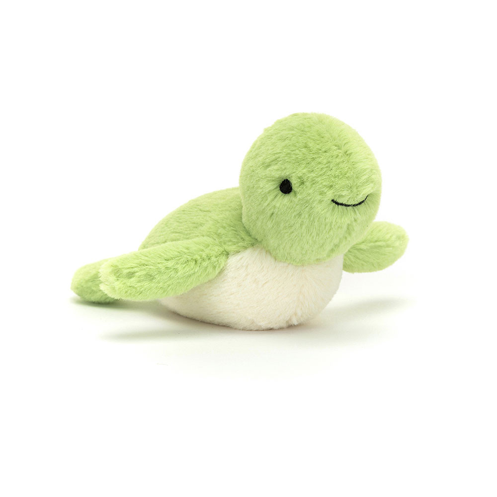 Jellycat Fluffy Turtle Soft Stuffed Plush 7cm 2.7inches