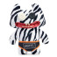 Zuru Fuggler FuggGlow Edition Stinkface Zebra Plush Toy 22cm 8.6inches