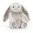 Jellycat Blossom Silver Bunny Bloom Medium Soft Stuffed Plush 31cm 12.2inches