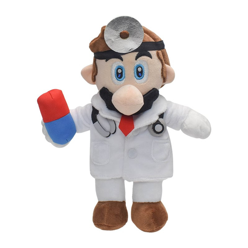 Dr. Super Mario Plush Toy