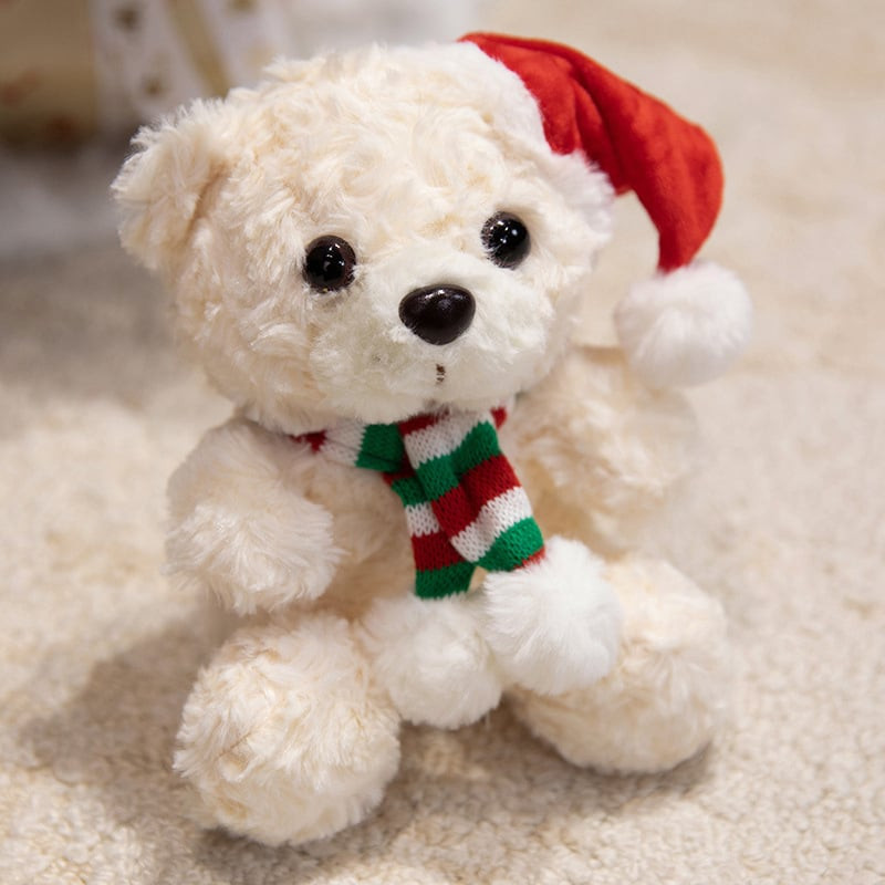 Little Christmas Bear Plush 17cm 6.7inches