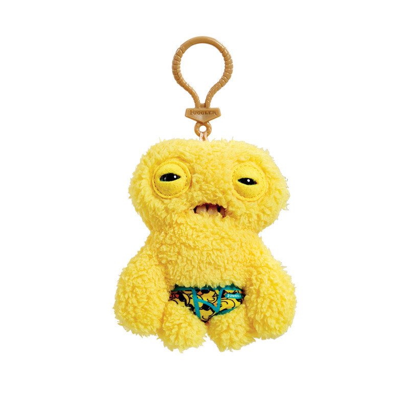 Zuru Fuggler Wave 4 Squidge Underwear Plush Keyring Keychain 12cm 4.7inches