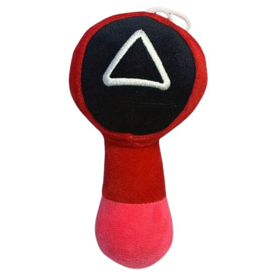 Sprunki Incredibox Squid Game Masked Officer Triangle Plush Toy 20cm 8.6inches