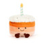 Jellycat Amuseables Jellina Birthday Cake Soft Stuffed Plush 15cm 5.9inches