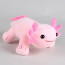 Pink Axolotl Plush Toy 12cm 4.72inches