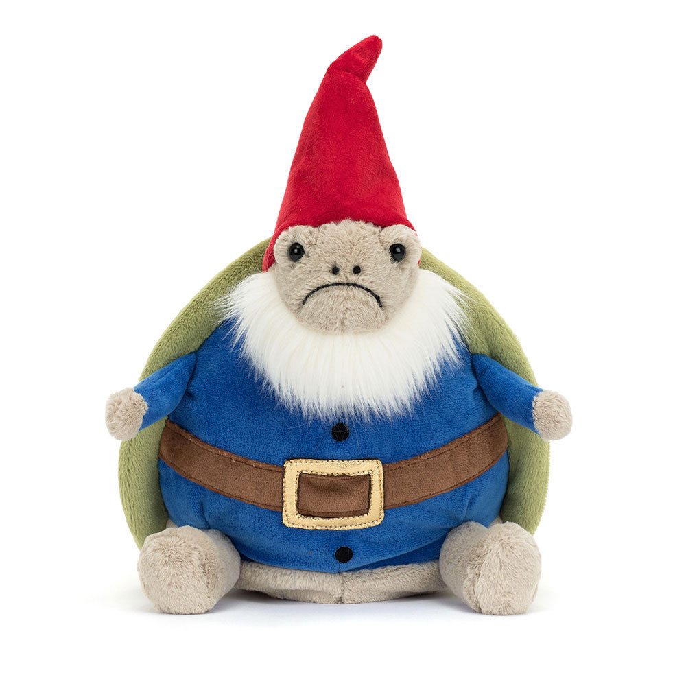 Jellycat Timmy Turtle Garden Gnome Soft Stuffed Plush 28cm 11inches