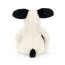 Jellycat Amuseables Bashful Black & Cream Puppy Medium Soft Stuffed Plush 30cm 11.81inches