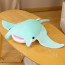 Mantay Ray Soft Stuffed Plush Multiple Sizes Green