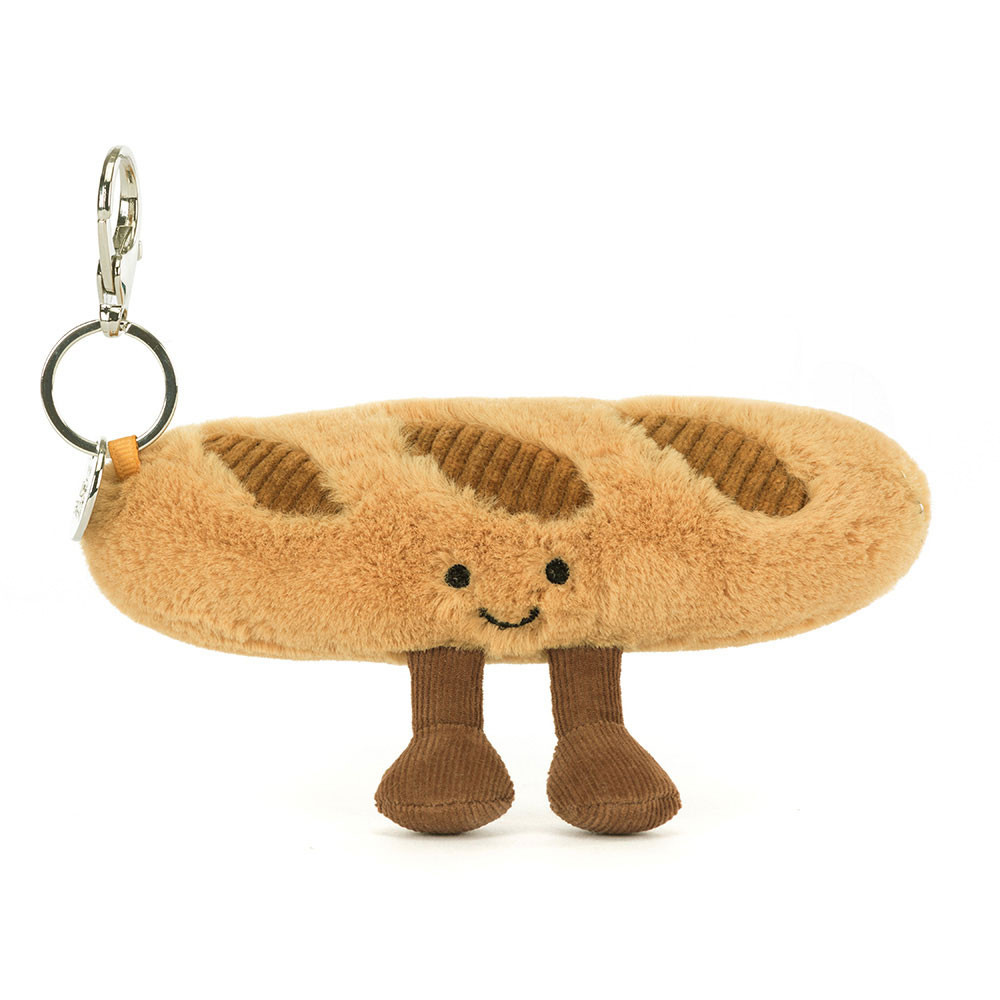 Jellycat Amuseables Baguette Bag Charm 15cm 5.9inches