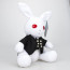 Black Butler Kuroshitsuji Ciel Phantomhive Rabbit Plush Doll - White