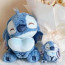 Valentines Stitch Holding Heart Plush Multiple Sizes