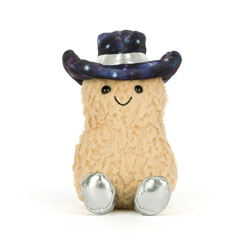 Jellycat Amuseables Peanut Space Rodeo Outfit Soft Stuffed Plush 14cm 5.5inches