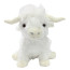Living Nature Highland Cow White Plush Toy 25cm 9.8inches