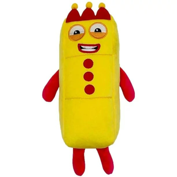 Numberblocks Three Plush Toy