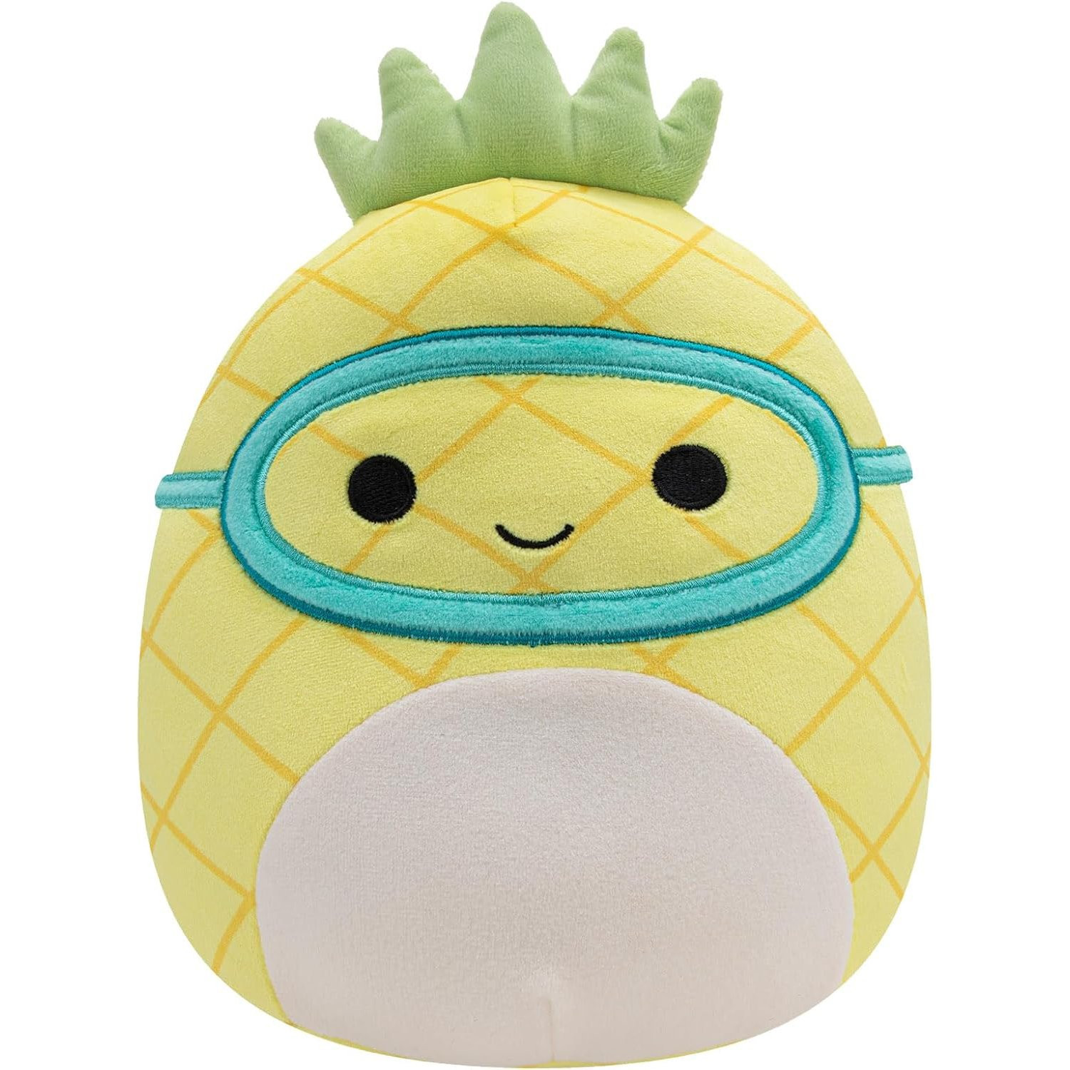 Squishmallows Maui Pineapple with Scuba Mask Plush Toy 20cm 7.87inches