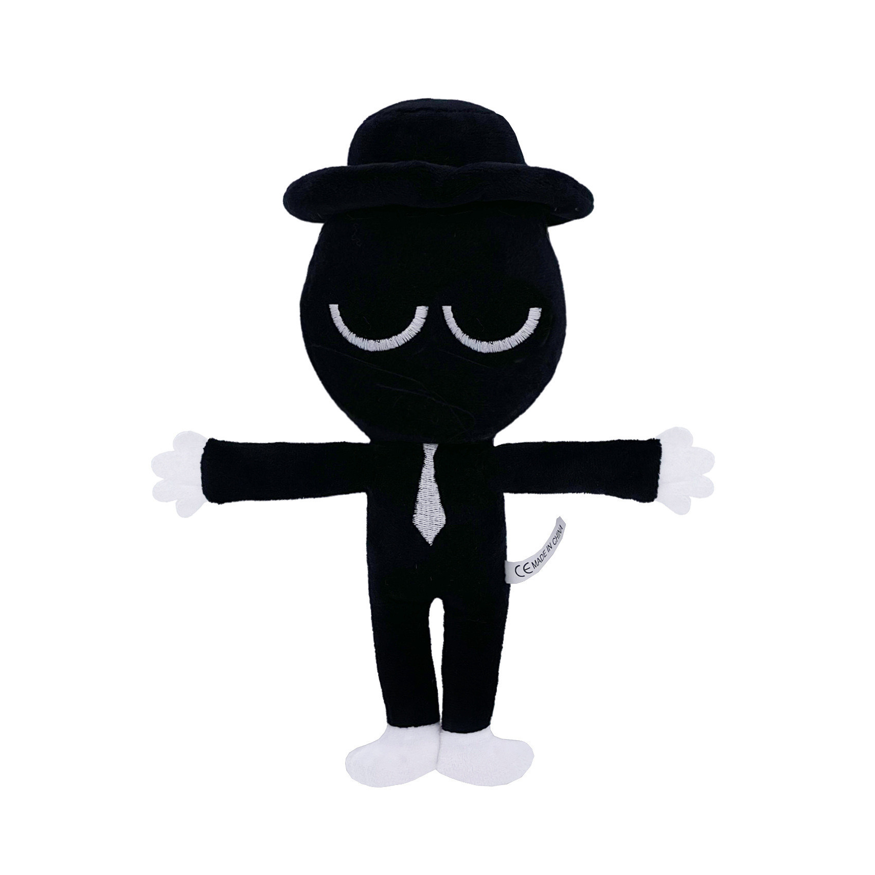 Sprunki Incredibox Black Plush Toy 23cm 9inches