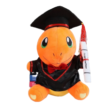 Charmander Pokemon Graduation Soft Stuffed Plush 20cm 7.87inches