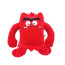 Red Monster From The Color Monster Plush Toy