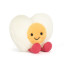 Jellycat Amuseables Heart Boiled Egg Soft Stuffed Plush 12cm 4.7inches