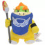 Super Mario Bros Sunshine Bowser Jr Brush Soft Stuffed Plush 22cm 8.66inches