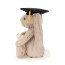 Jellycat Bashful Bunny Graduation Outfit Soft Stuffed Plush 31cm 12.2inches