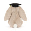 Jellycat Bashful Bunny Graduation Outfit Soft Stuffed Plush 31cm 12.2inches