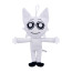 Sprunki Incredibox White (Wenda) Plush Toy 23cm 9inches