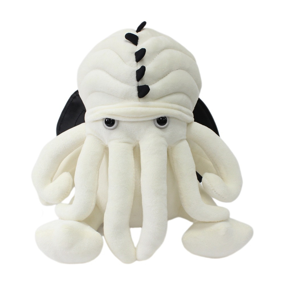 CthulhuCraft White Octopus Plush Toy 25cm 9.8inches