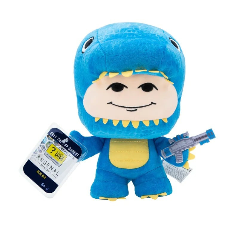 Arsenal Reloaded Blue Rex DevSeries Collector Plush Toy 20cm 7.8inches