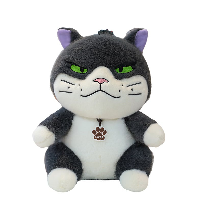 Disney Lucifer Cat Soft Stuffed Plush Multiple Sizes Black