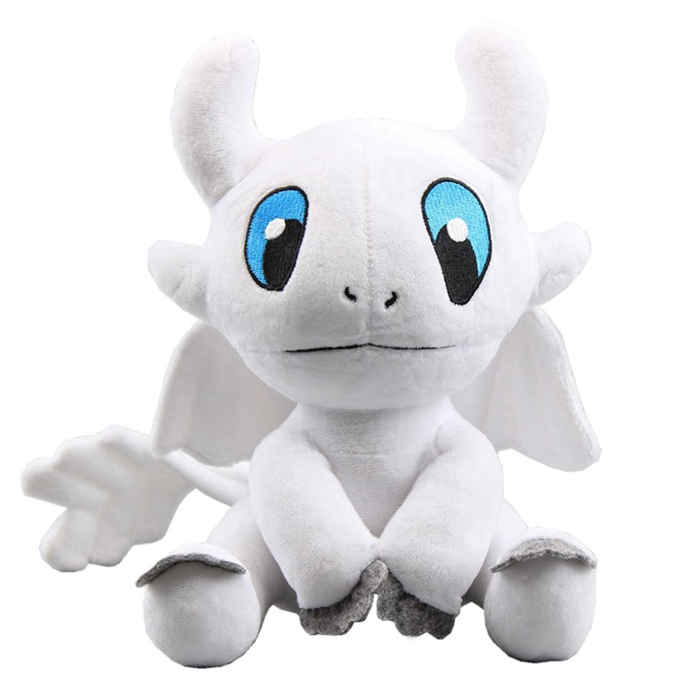 How To Train Your Dragon Light Fury Plush Toy 25cm 9.84inches
