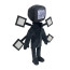 Skibidi Toilet Large TV Man Plush Toy