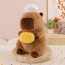 Cute Capybara with Chef Hat Soft Stuffed Plush Multiple Sizes