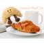 Jellycat Amuseables Croissant Small Soft Stuffed Plush 20cm 7.87inches