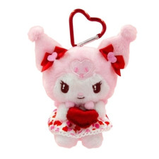 Sanrio Kuromi Valentines Keychain Plush 11cm 4.3inches
