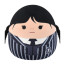 Squishmallows Wednesday Addams Plush Toy 30cm 12inches