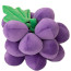 Purple Grape Plush Toy 22cm 8.67inches