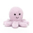 Jellycat Fluffy Octopus Soft Stuffed Plush 8cm 3inches