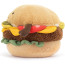 Jellycat Amuseables Burger Soft Stuffed Plush 16cm 6.29inches