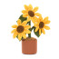 Jellycat Amuseables Sunflower Soft Stuffed Plush 35cm 13.78inches