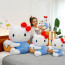 Hello Kitty Holding Cake Soft Stuffed Plush Multiple Sizes