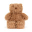 Jellycat Bartholomew Bear Bouffant Soft Stuffed Plush 26cm 10.2inches