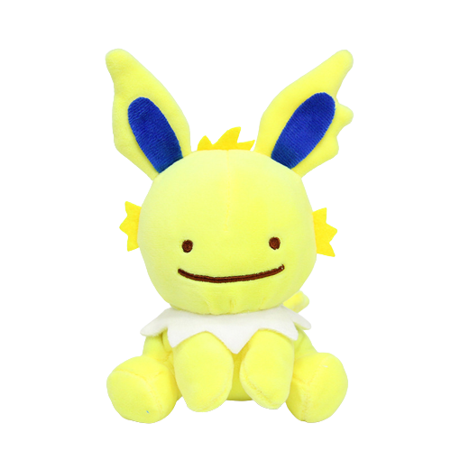 Ditto X Jolteon From Pokemon Plush Toy