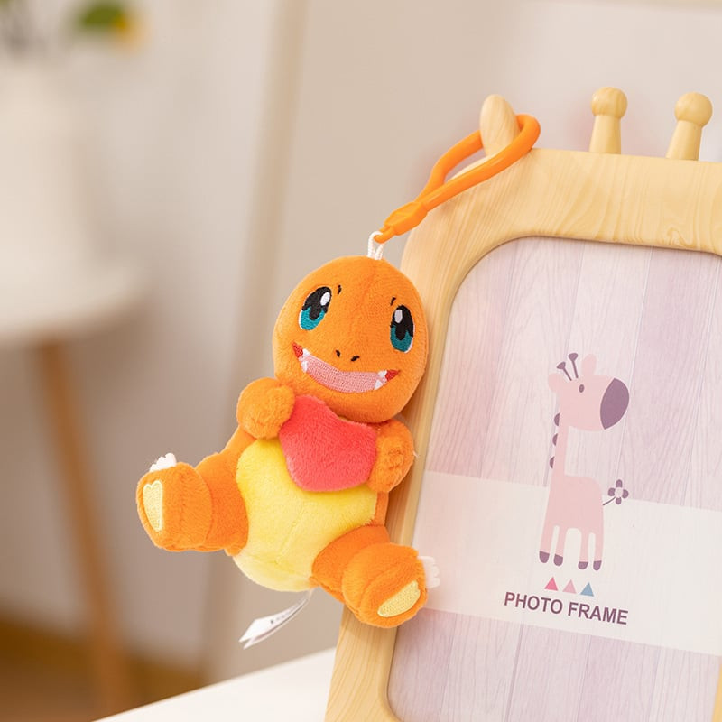 Valentines Pokemon Charmander Heart Plush Bag Charm 8cm 3.1inches
