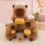 Cute Capybara with Chef Hat Soft Stuffed Plush Multiple Sizes