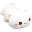 White Open Eye Cat Plush Toy 60cm 23.6inches