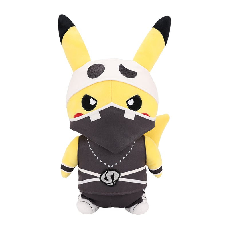 Pokemon Pikachu in Team Skull Custume Soft Stuffed Plush 30cm 11.81inches